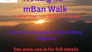 Nollagi na mBan hike  in Clogheen area will raise funds for Tipperary's women's refuge 