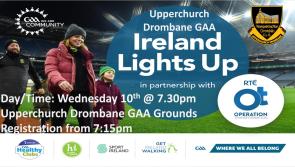 'Ireland Lights Up' is an opportunity to get fit for the new year in Drombane