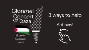 Tipperary fundraising event to be held to raise runds for the people of Gaza