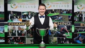 Tipperary's Brendan O'Donoghue won the Irish amateur snooker title for a record sixth time in 2023