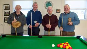 Carrick-on-Suir Men's Shed pool tournament benefits local St Vincent de Paul 