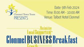 Business breakfast  networking event  to be held in  Tipperary hotel