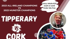 Tipperary  and Cork play in Borrisoleigh in aid of treatment for young Paddy Duffy 