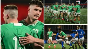 PICTURES: Ireland celebrate victory at U20 Six Nations Rugby Championship against Italy