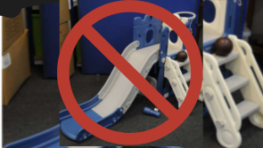 ALERT: Strangulation risk prompts immediate recall of children's toy slide