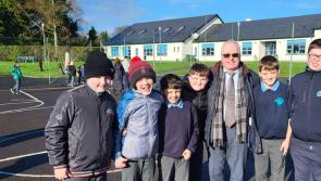 West Tipperary national school welcomes new bike shelter and local TD to open it