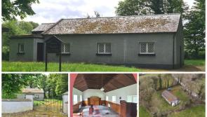 PICTURES: Former Irish church on sale for €60k could be the answer to DIYer's prayers