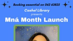 Dee Morrissey will get a month of celebrations underway at Cashel Library this Friday night 