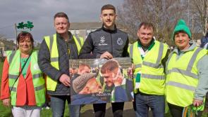 Special gift presented to Carrick-on-Suir St Patrick's Day Parade Grand Marshal Lee Grace