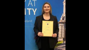 Past pupil at Tipperary school receives Trinity College award