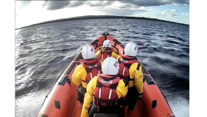Lough Derg RNLI launched to assist lone sailor on cruiser with fouled propellers in Tipperary