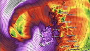 Storm Kathleen could cause damage as 130km/h winds rip through Ireland