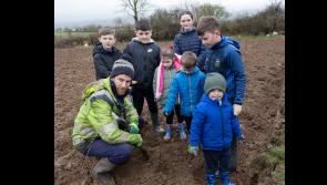 Great excitement as Tipperary school helps new community development to take root