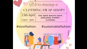 A clothes swap event will take place in Tipperary