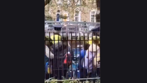 Gardaí shut down accusations of officers escorting school children past migrant tents