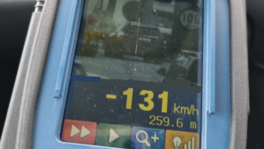 Penalty points and fine issued to driver caught speeding in 100km/h zone 