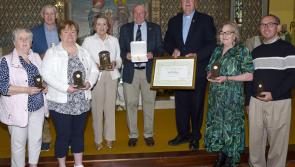 Dedicated Tipperary man receives  prestigious award for long service
