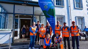 Final stages of St Declan's Way pilgrim walk was walked by over 300 people 