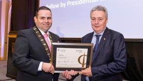 Tipperary's Joe Gibbs is honoured with Fellowship by Engineers Ireland