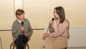 Former Irish women's soccer international is special guest at Tipperary school's awards ceremony