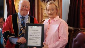 Tipperary woman receives Mayoral reception at awards ceremony