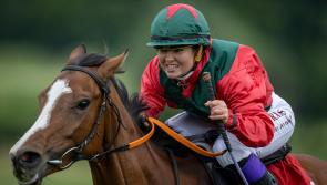 What a buzz for Tipperary 's Amy Jo Hayes riding home a 7/1 winner 