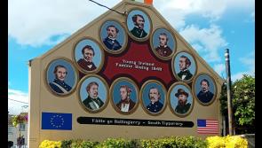 BEAUTIFUL: A new mural has been unveiled in this Tipperary village