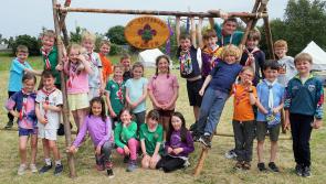 Good weather was perfect time to introduce Beavers to wonderful world of camping 