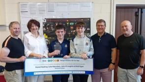 Tipperary student Young Econimists of the Year revisit former primary school