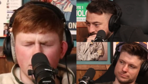 WATCH: 'Never seen the boys so quiet' - Singer stuns 2 Johnnies into silence with Irish song
