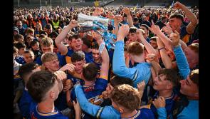 WATCH: Slievanamon bellows throughout Nowlan Park after incredible minor hurling win