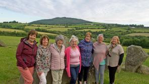 Carrick-on-Suir circle dancers celebrated the summer solstice at Knockroe Passage Tomb 