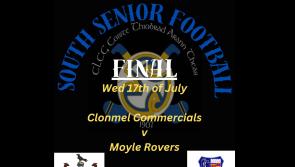 Moyle Rovers and Clonmel Commercials clash in South Tipperary senior football final