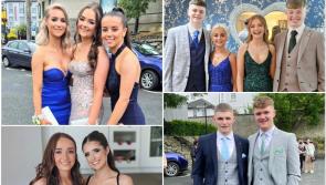 PICTURES: Glam and glitz at Coláiste Dún Iascaigh Debs ball