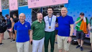Familiar Tipperary faces greet Daire Lynch to congratulate him on his bronze Olympic medal