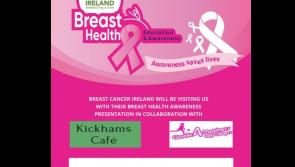 Breast cancer awareness talk planned for county Tipperary village this weekend