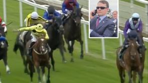 WATCH: Legendary Tipp trainer Aidan O'Brien watches on for nail-biting finish at York Races