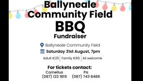 Barbecue in aid of Ballyneale Community Field takes place this weekend 