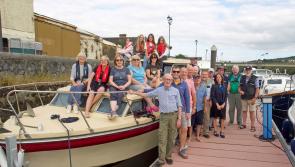 Carrick-on-Suir welcomed influx of boating tourists who cruised up River Suir to reach town  