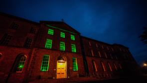 MIC Thurles building lit up to raise awareness for mental health