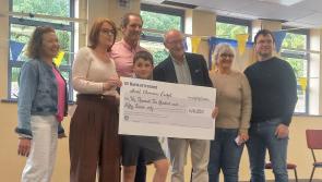 Fantastic effort by Johnny Luby raises over €10,000 for Scoil Chormaic in Cashel 
