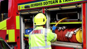 Irish international hospitalised after car is engulfed in flames following road crash