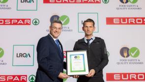 Local Tipperary retailer presented with Food Safety & Quality Award