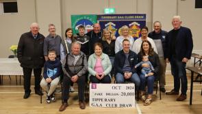 Lucky man wins €20,000 top prize in October Tipperary development draw