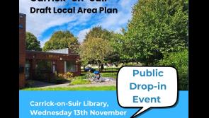Tipperary Council invites public to consultation session on draft Carrick-on-Suir town plan 