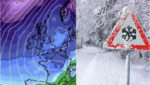 ALERT: Met Éireann update on 15cm snow bomb amid severe weather warnings