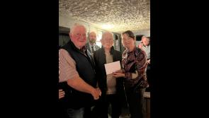 Cheque presented to Tipperary musical group after successful fundraiser