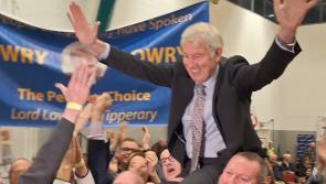 WATCH: Incredible scenes as Michael Lowry tops poll in Tipperary North