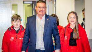 WATCH: Moment Tipperary North candidate Alan Kelly arrives at count centre