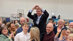 WATCH: Delighted Michael Murphy celebrates first election to the Dáil
